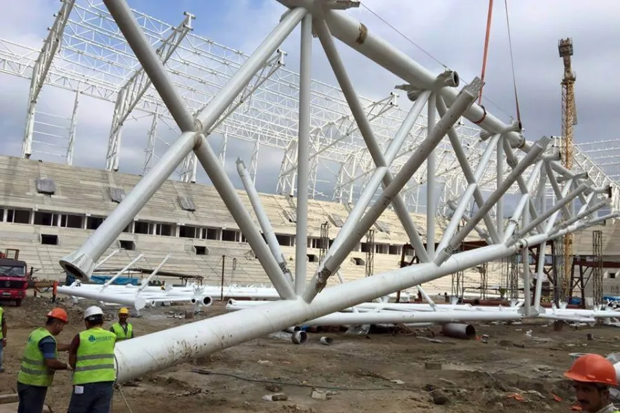Reinforced Concrete and Structural Steel Stadium - Samsun