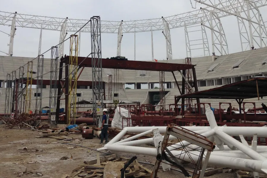 Reinforced Concrete and Structural Steel Stadium - Samsun