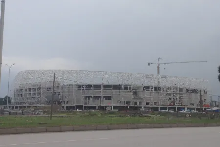 Reinforced Concrete and Structural Steel Stadium - Samsun Turkey
